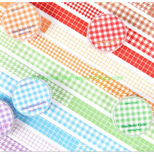 Plaid Basic Style Decoration Paper Tape